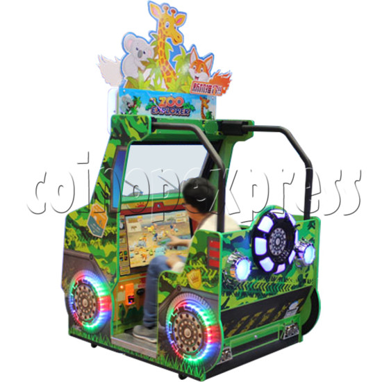 Zoo Explorer Jungle Theme Touch screen Redemption Game Machine 35319