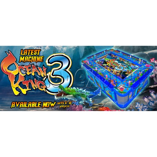 Ocean king 3 Fish Hunter Machine ( 8 players)- Monster Awaken 35416