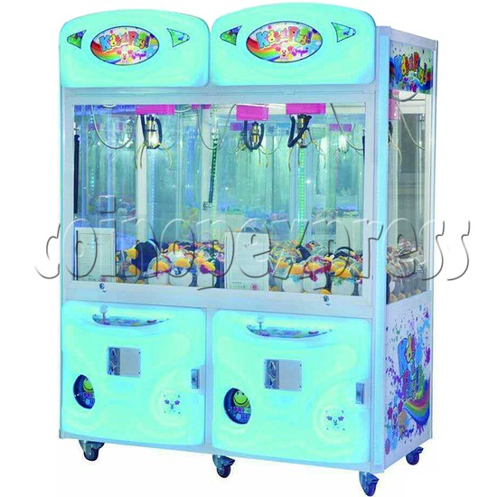 Baby Bear Crane Machine ( 2 players Plastic Front ) 35743