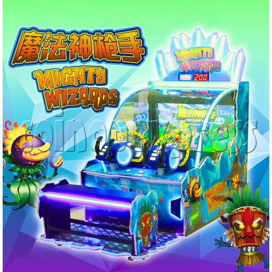 Mighty Wizard Ball Shooting Redemption Game Machine 35792