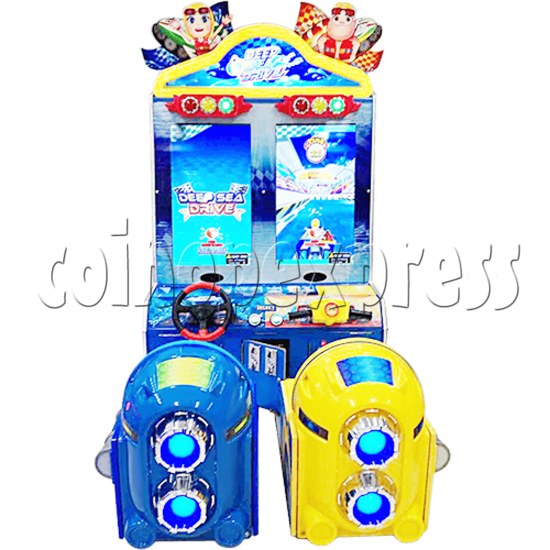 Deep Sea Drive Boat Racing Game Machine (Twin machine) 35805