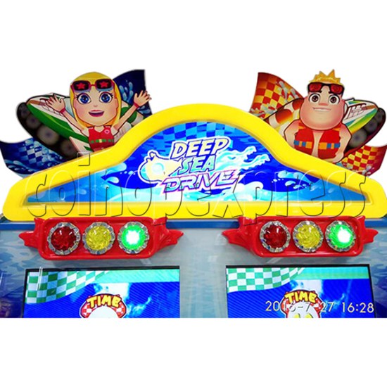 Deep Sea Drive Boat Racing Game Machine (Twin machine) 35811