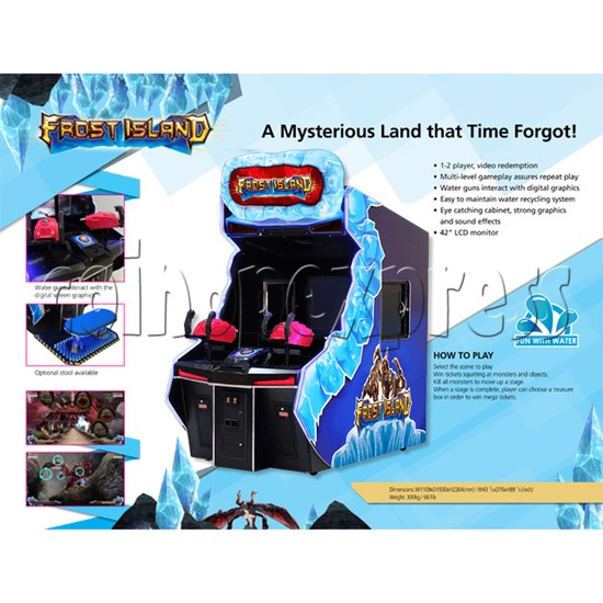 Frost Island Water Shooter Game Machine 35967