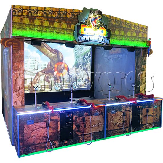 Dino Invasion Shooting Arcade game machine - 4 players 36052