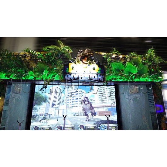 Dino Invasion Shooting Arcade game machine - 4 players 36056