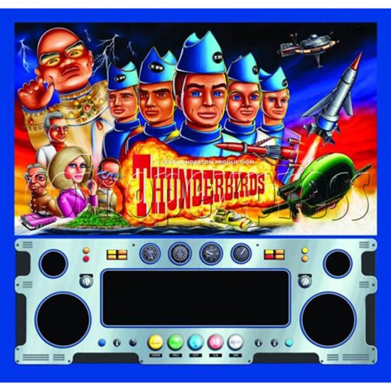 Thunderbirds Pinball Arcade Game Machine 36255