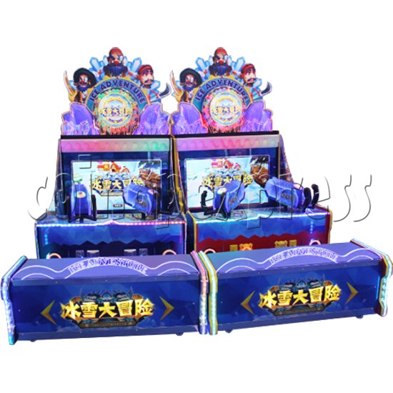 Ice Adventure Shooting Fun Ticket Redemption Machine 36419