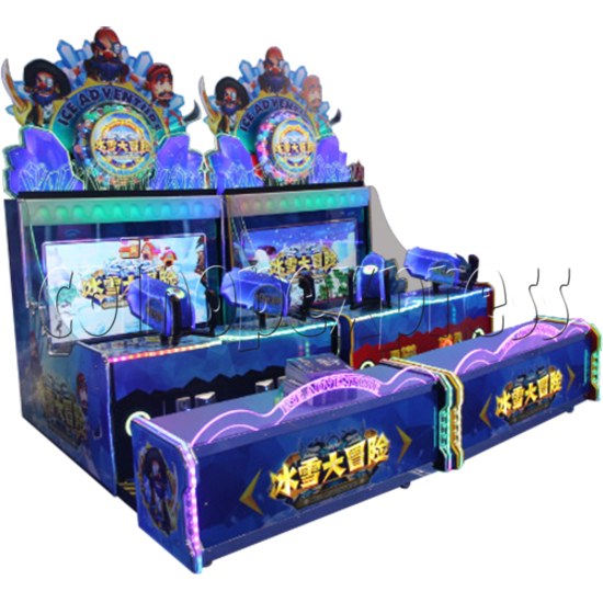 Ice Adventure Shooting Fun Ticket Redemption Machine 36420