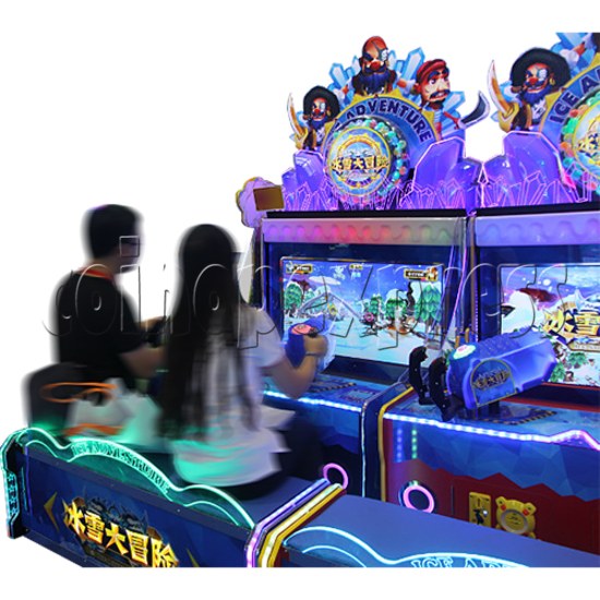 Ice Adventure Shooting Fun Ticket Redemption Machine 36422