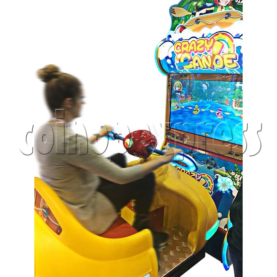 Crazy Rowboat Video Racing Game Kiddie Ride 36516