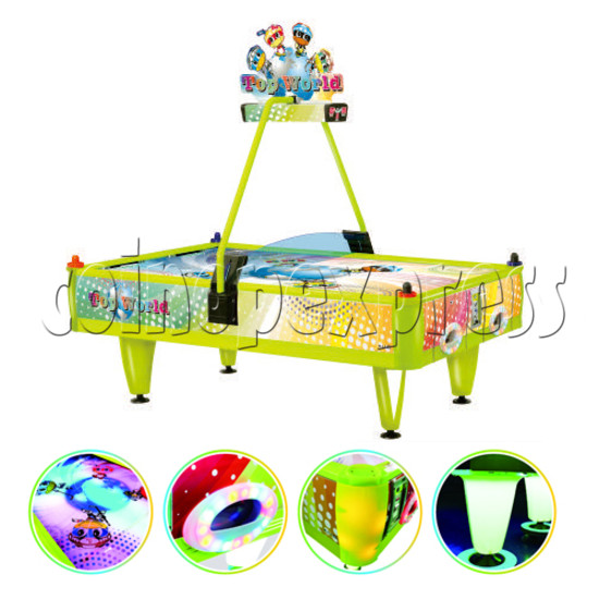 Top World Coin Operated Air Hockey ( 4 players) -Taiwan Version 36535
