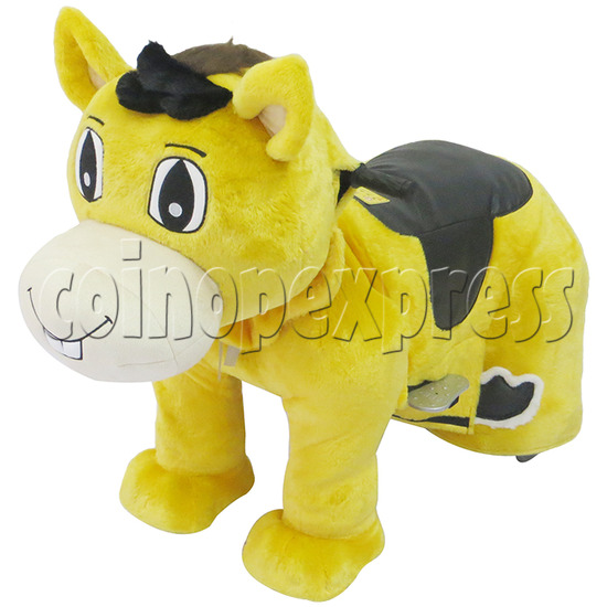Cartoon Plush Small Walking Animal Rider 36637