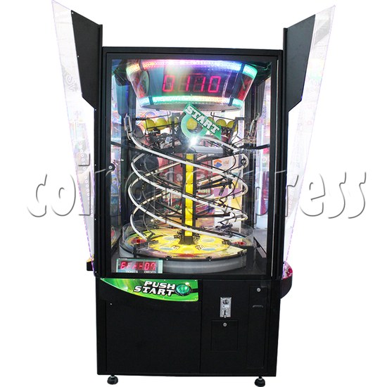 Pacman Swirl Ball Drop Redemption Game Machine ( 4 players) 36771