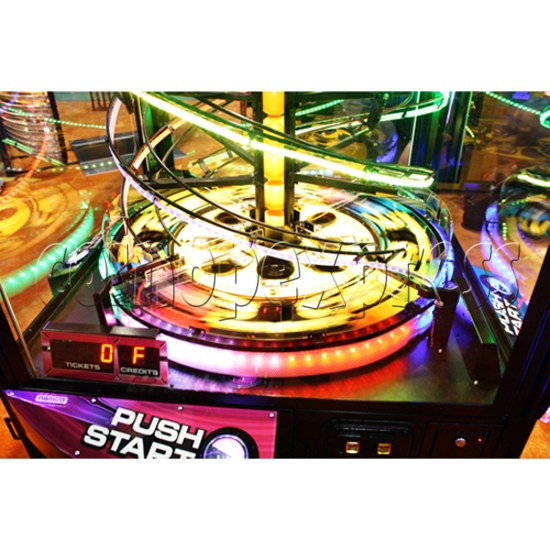 Pacman Swirl Ball Drop Redemption Game Machine ( 4 players) 36776