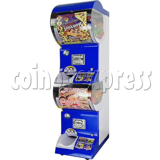Coin-operated Double Toy Capsule Vending Machine  36811