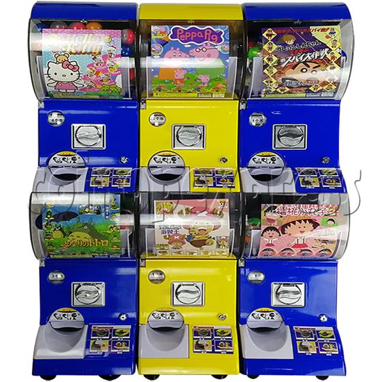 Coin-operated Double Toy Capsule Vending Machine  36816