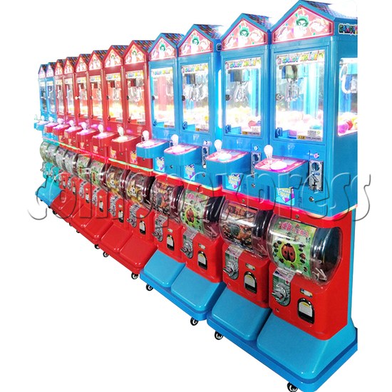 Candy House Crane and Capsule Vending Machine 36866