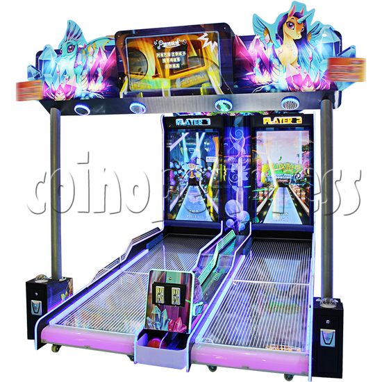 Fantasy Forest Bowling Ticket Redemption Arcade Machine - right view