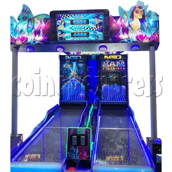 Fantasy Forest Bowling Ticket Redemption Arcade Machine - front view