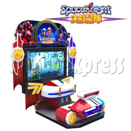 Space Knight Shooting Fun Ticket Redemption machine 37024