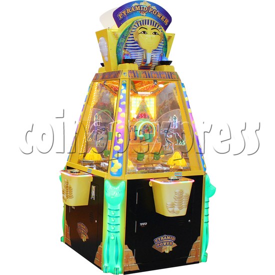Treasure Pyramid Power Coin Drop Ticket Redemption Machine (4 players) 37134