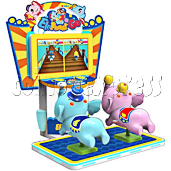 Elephant Go Video Kiddie Ride (2 players) 37240