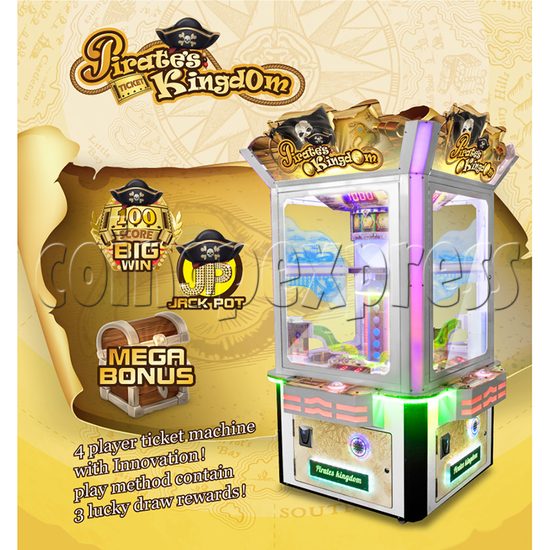 Pirate's Kingdom Redemption Machine (4 players) 37315