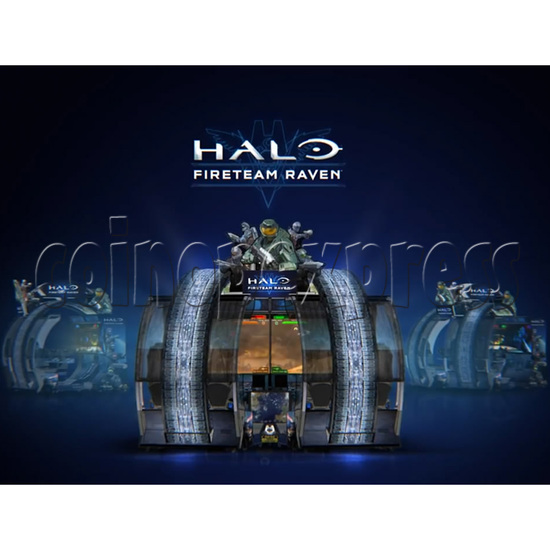 Halo: Fireteam Raven Arcade Shooting Game Machine 37392