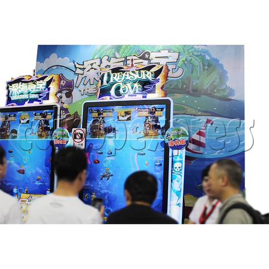 Treasure Cove Fishing Ticket Redemption Machine 2 players 37439