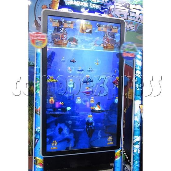 Treasure Cove Fishing Ticket Redemption Machine 2 players 37441