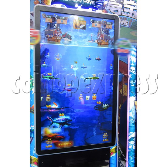 Treasure Cove Fishing Ticket Redemption Machine 2 players 37442