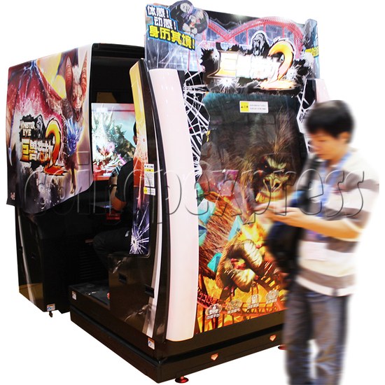 Monster Eye 2 5D Motion Theatre Arcade Machine 37448