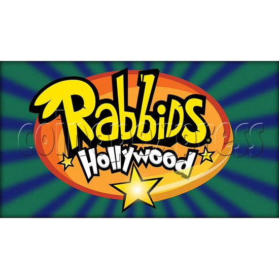 Rabbids Hollywood Arcade Machine 4 Players - logo