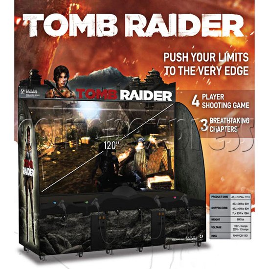 Tomb Raider Video Shooting Game (4 Players) 37482