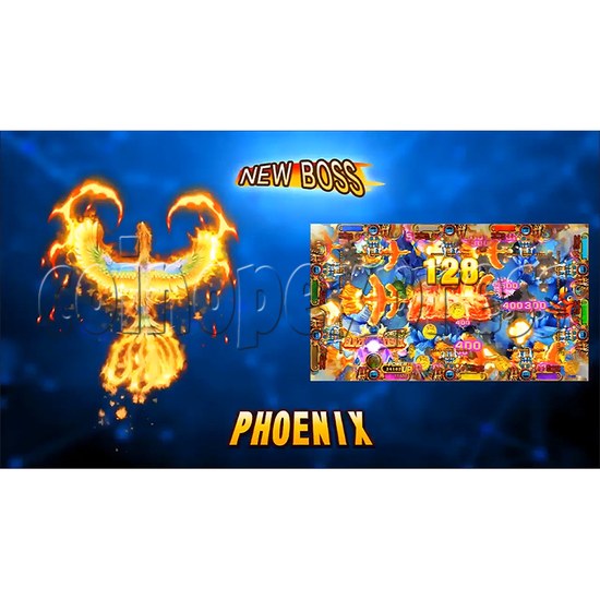 Ocean king 3 plus: Legend of the Phoenix Game board kit (China release) - screen display-6