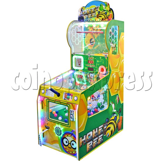 Honey Bee Skill Test Ticket redemption machine with movable paddle 37678
