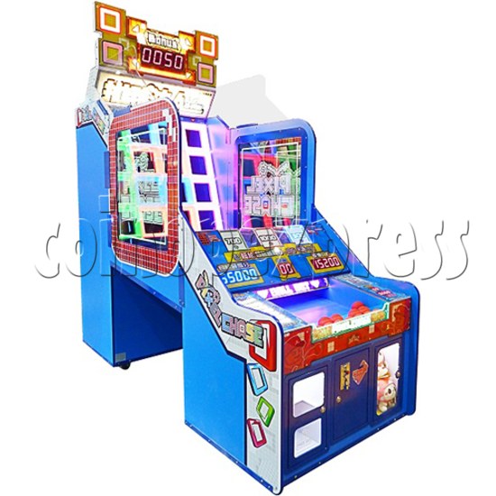Pixel Chase Ticket Redemption Arcade Machine - left view