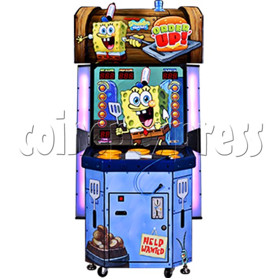 SpongeBob Order Up Krabby Patty Party Arcade Redemption Game 