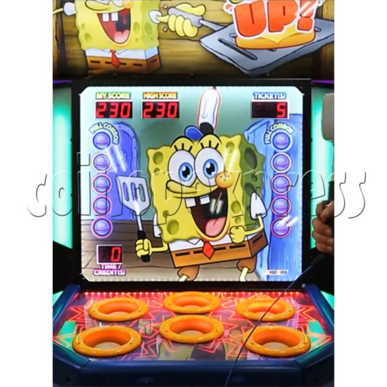 SpongeBob Order Up - Whack at a Classic game machine 37704