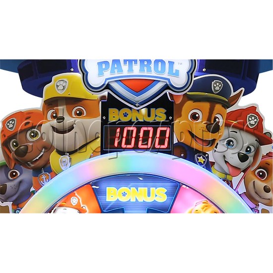 Paw Patrol Wheel Game Ticket Redemption Machine 37713