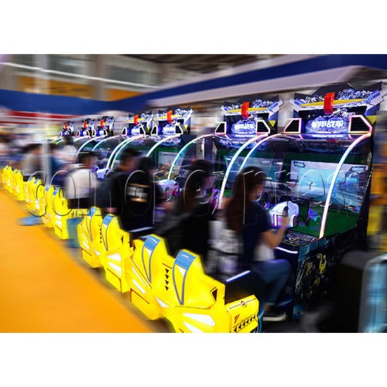 Robot Battle Ticket Redemption Arcade Machine 2 Players - power view