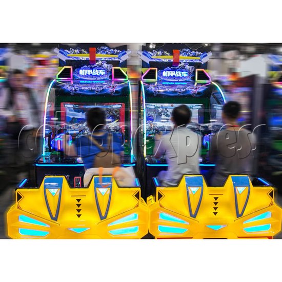 Robot Battle Ticket Redemption Arcade Machine 2 Players - play view 1