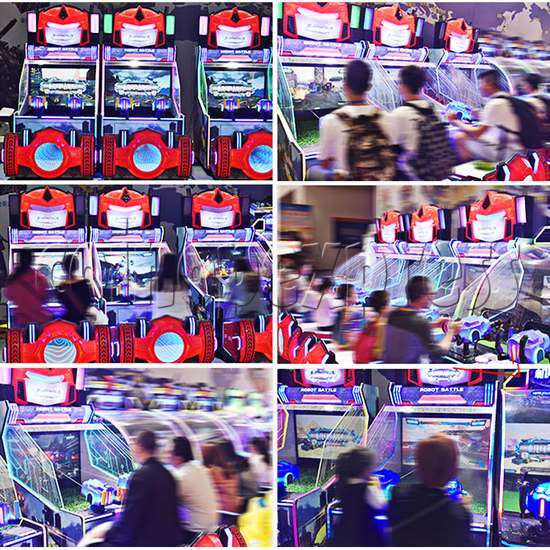 Planet Water Ticket Redemption Arcade Machine - play view