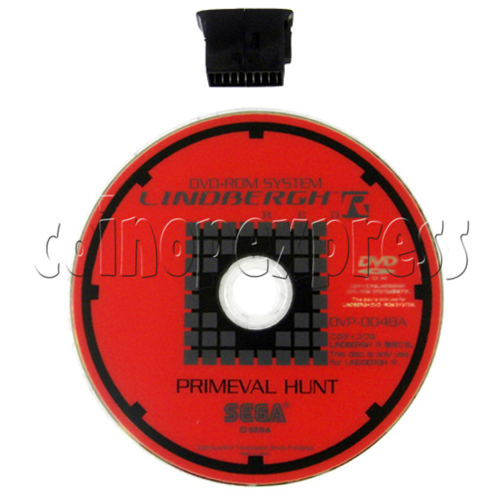 Primeval Hunt Software DVD with security dongle - Front View