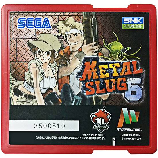 Metal Slug 6 Arcade software - front view