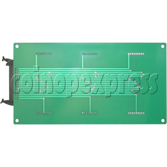Time LED display board for Street Basketball Machine - back view