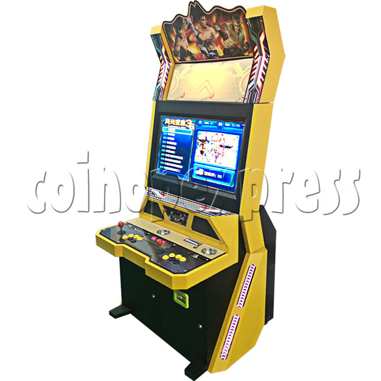 Golden War 32 inch Arcade Cabinet - angle view