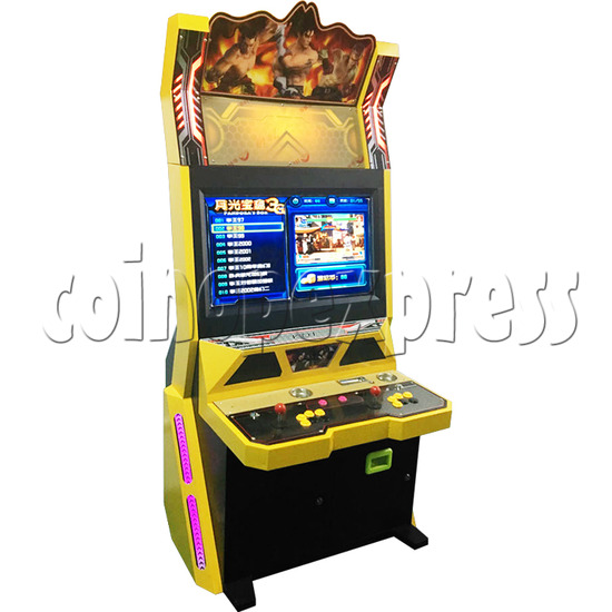 Golden War 32 inch Arcade Cabinet - left view