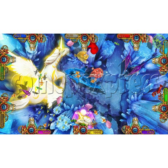 Ocean king 3 plus Master of The deep Fish Hunter Game board kit China release version - screen display 6