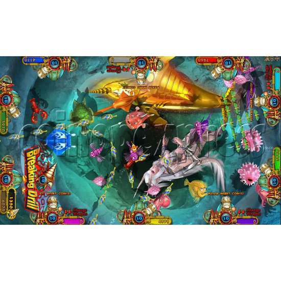 Ocean king 3 plus Dragon Lady of Treasures Fish Hunter Game board kit China release version - screen display 8